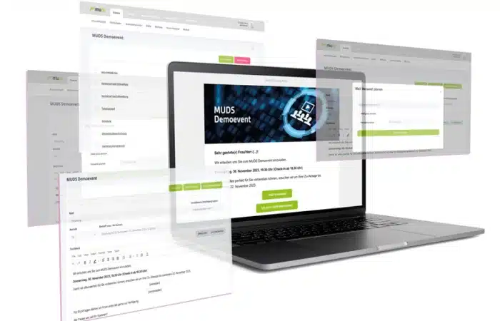 MUDS Einladungsmanagement Mails