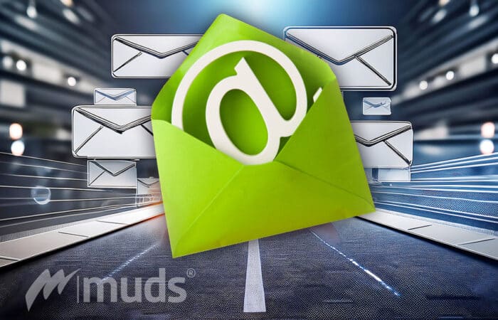 Digitale Einladung spamverdächtig. Spam und Phishing.
