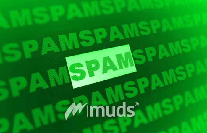 E-Mail im Spamordner, MUDS