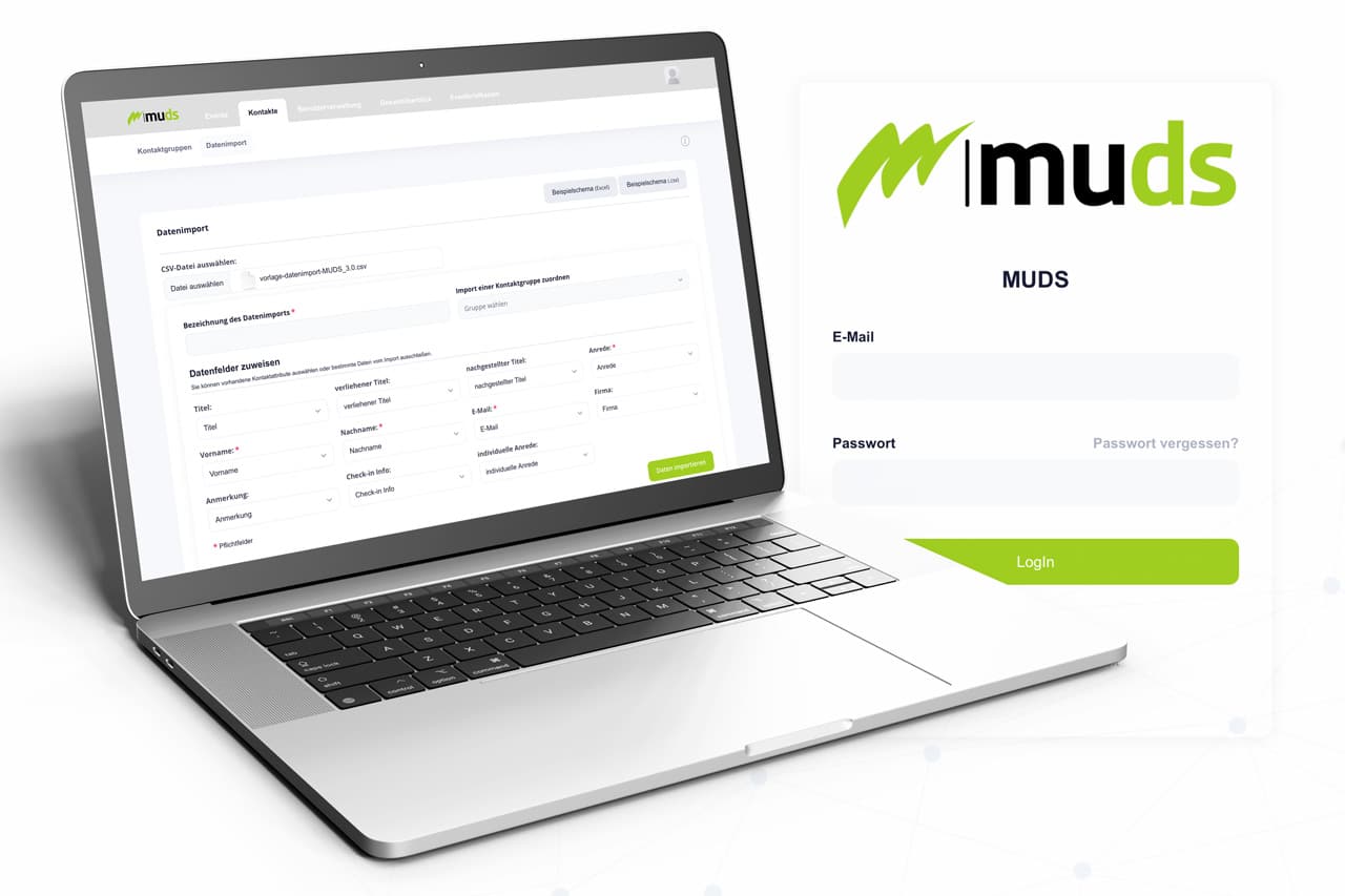 Veranstaltungstool | MUDS Einladungsmanagement Veranstaltungstool | MUDS Einladungsmanagement
