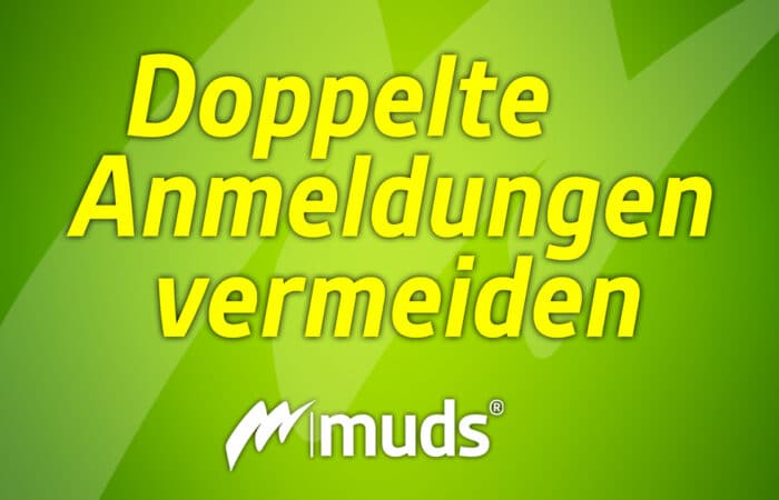 Digitale Gästeliste in MUDS zur Vermeidung doppelter Anmeldungen bei Veranstaltungen