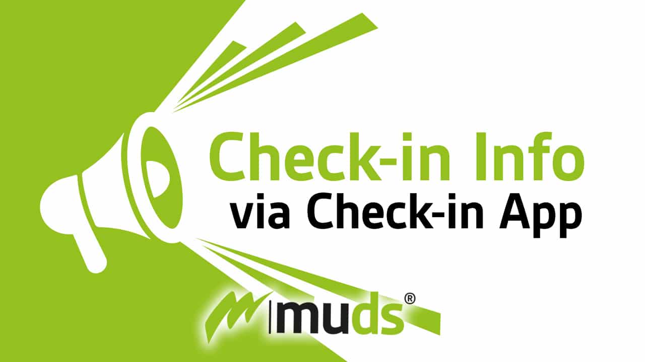 VIP Alert beim digitalen Check-in VIP Alert über Check-in Info in der MUDS Check-in App
